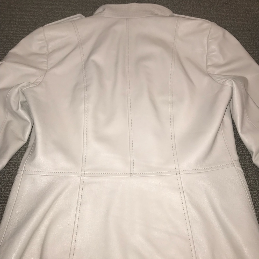 Tory Burch Leather Biker Jacket - Picture 4 of 16